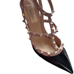 Valentino Garavani Rockstud Leather Pumps, 37.5